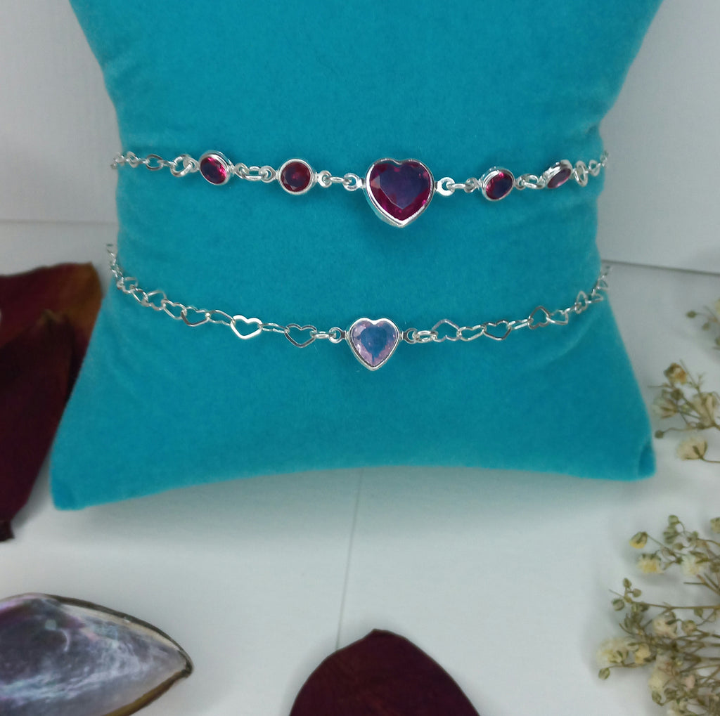 Pulseira Céu Rosado
