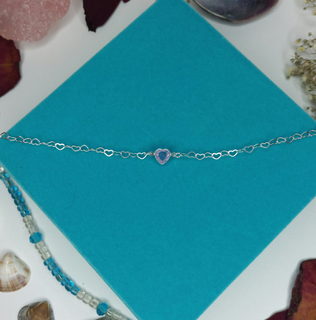 Pulseira Céu Rosado