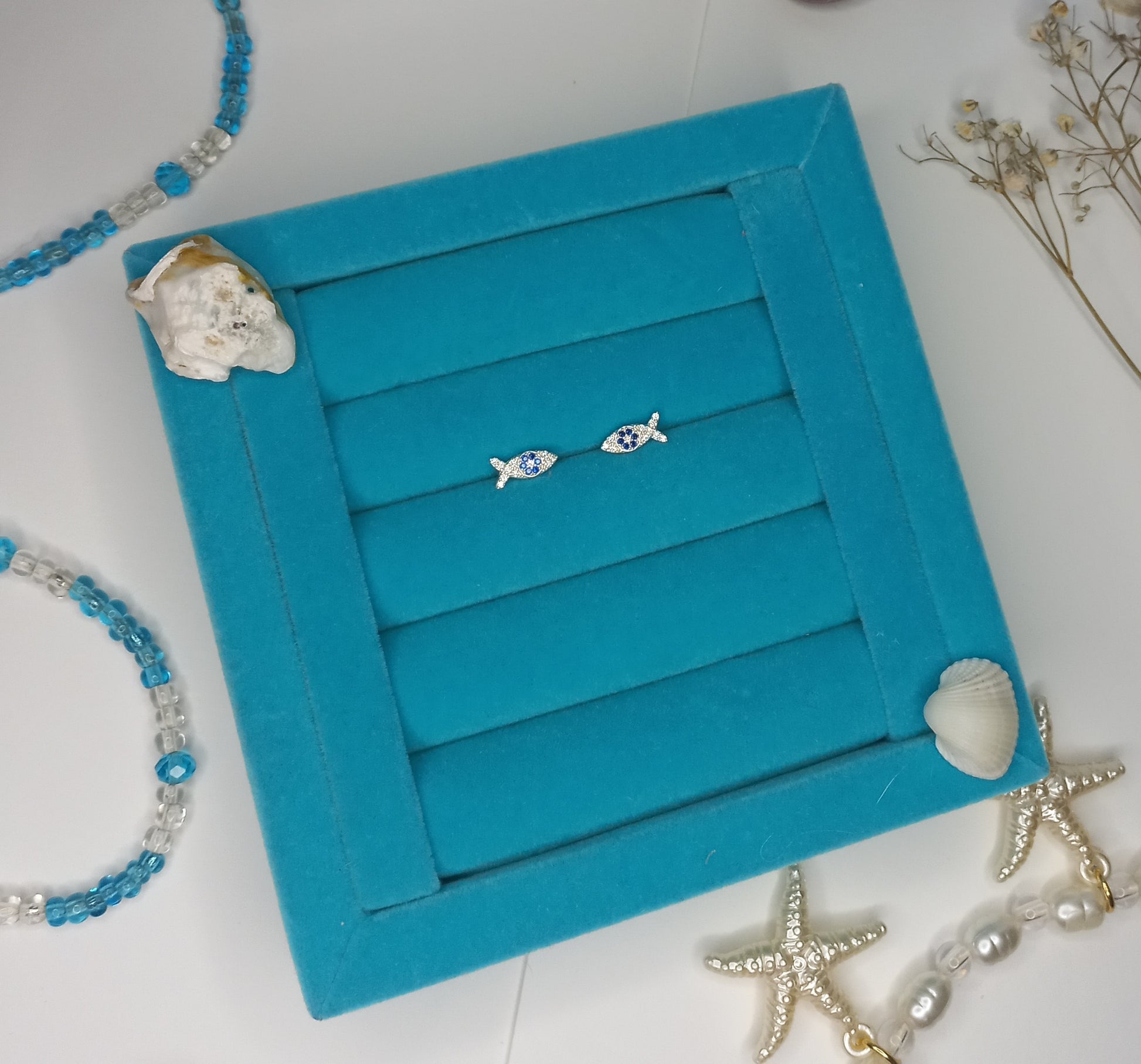 Brinco Peixe Azul