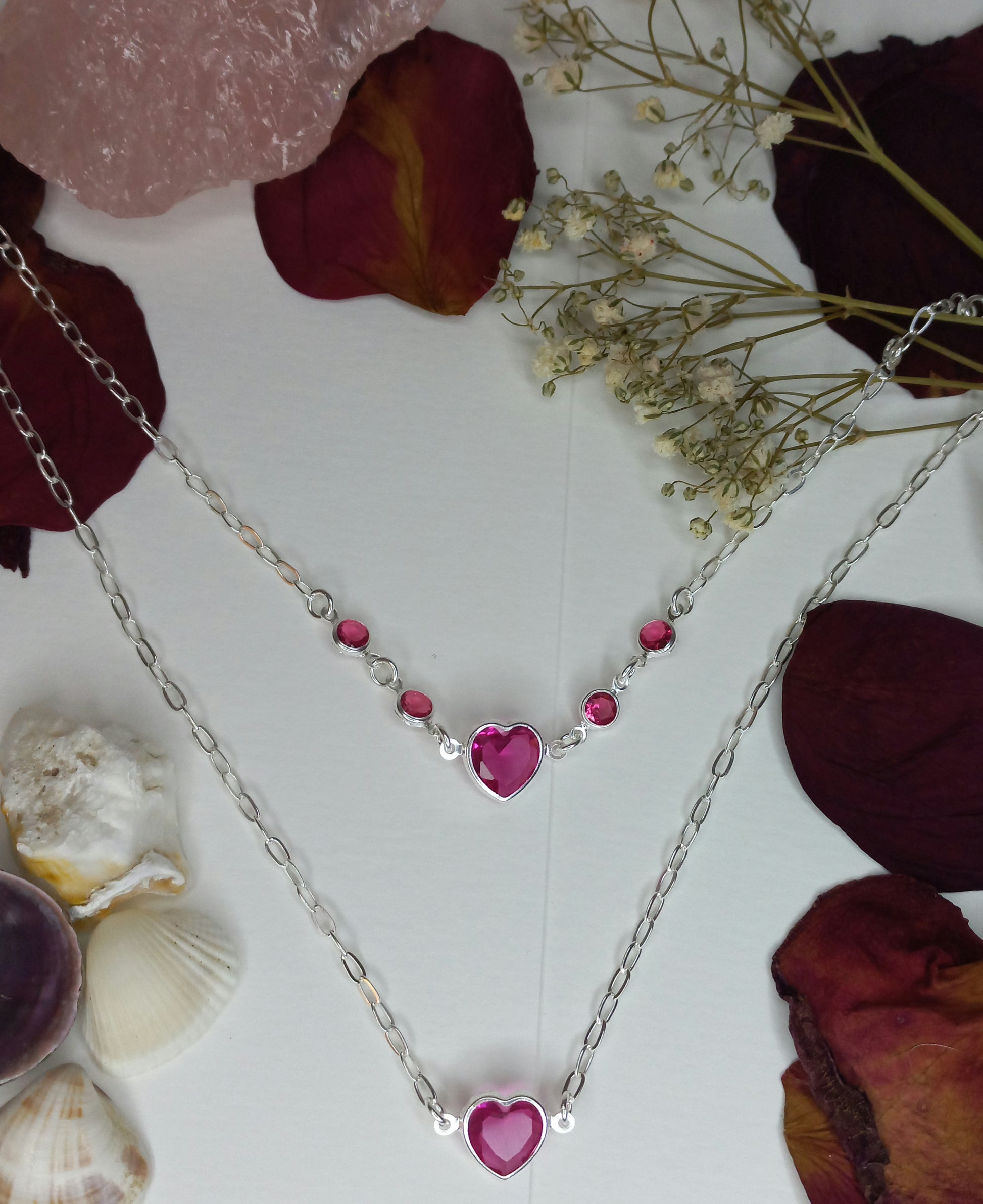 Colar Pink Love