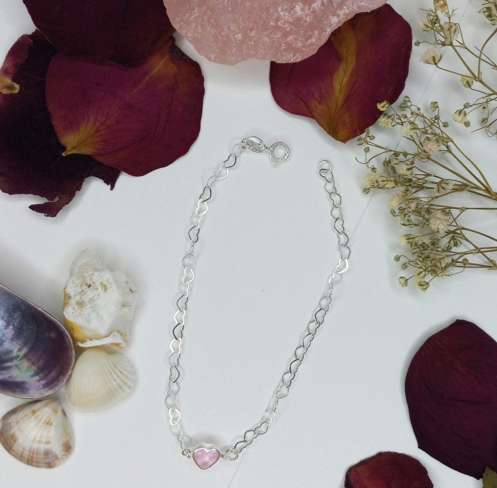 Pulseira Baby Pink